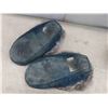 Image 8 : Hand Made Mocassins Green/Black Size 8-8.5 , Blue Size 7 , 