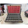 Image 2 : Metal 6 Drawer Screw Organizer with Sign 15'' x 12''  x 15'' 