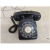 Image 2 : Rotary Desk Phone, 50 Stubby Beer Bottles, 5 DVDs, Wicker Basket