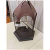 Image 2 : Decorative Metal Bird Cage 24'' H x 14'' Across (Not for 