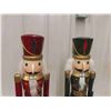 Image 2 : 2 Wood Nut Crackers 33'' Tall 