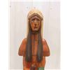 Image 2 : Wood Carved Chief 42'' Tall Country Accents John Reid 