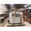 Image 1 : Wood Rocking Horse 46''  x 34'' x 11'' Plus Rockers