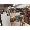 Image 2 : Wood Rocking Horse 46''  x 34'' x 11'' Plus Rockers