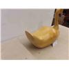 Image 8 : Country Accent Wood Carved Swan with Signature 18 1/2'' x 