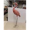 Image 1 : Metal Yard/Sunroom Flamingo Ornament