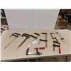 Image 1 : 8 Wood Clamps Up To 12'' 