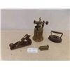 Image 1 : Wood Planer, Blow Torch, Sad Iron