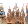 Image 8 : Fancy Ornate Wood Bird Cage (Cage Size) 43'' x 22'' x 22'' ,