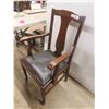 Image 2 : Oak Captains Dining Room Chair 