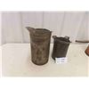 Image 2 : Vintage Oil Jugs, Quart, Funnel