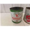 Image 2 : (3) 1 Gallon Antrifreeze Tins :  Castrol, Pioneer, Asbestonos