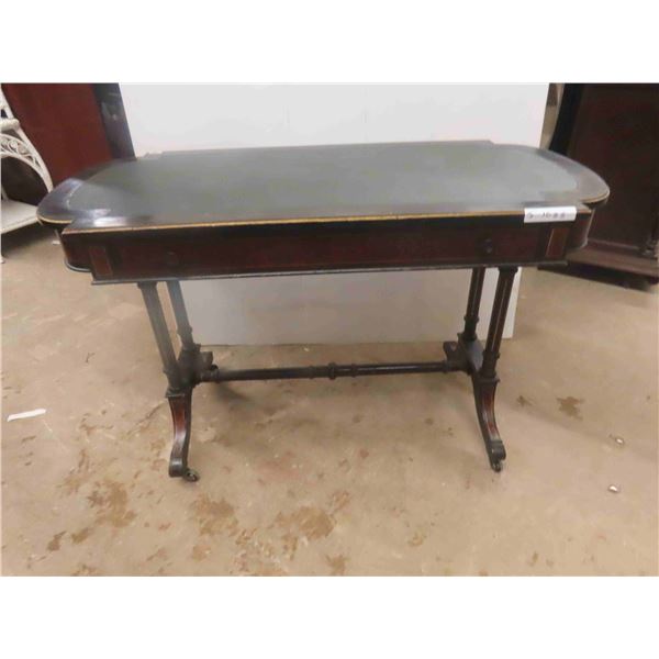 Black and Gold Sofa Table 1 Drawer 28'' x 45'' x 21'' 
