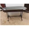 Image 1 : Black and Gold Sofa Table 1 Drawer 28'' x 45'' x 21'' 