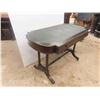 Image 2 : Black and Gold Sofa Table 1 Drawer 28'' x 45'' x 21'' 