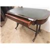 Image 3 : Black and Gold Sofa Table 1 Drawer 28'' x 45'' x 21'' 