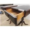 Image 8 : (2) Matching Duncan Phyfe Pedestal Stands with Drawers 