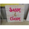 Image 8 : 7 Pictures/Wall Art, Slogans - Largest 12'' x 16'' 