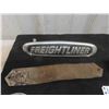 Image 2 : Freightliner Chrome Emblem, CAA Chrome and Stickers, Husky 