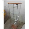 Image 2 : Glass Display Case 4 Tier 64'' x 16'' x 14'' 