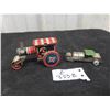 Image 1 : 2 Antique Tin Penny Toys. Steam Rollers. These are 