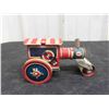 Image 4 : 2 Antique Tin Penny Toys. Steam Rollers. These are 