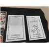 Image 8 : 4 Winnipeg Jets Ruffles Hockey Cards with Autograph , 2 Menus