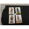 Image 1 : 4 Postcards of Canadian Military Uniforms Canadian War 