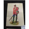 Image 2 : 4 Postcards of Canadian Military Uniforms Canadian War 