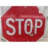 Image 2 : Stop Metal Traffic Sign 30'' Across 