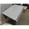 Image 3 : Retro Kitchen Table with Drop Leaf & 2 Chairs (Small