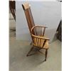 Image 2 : Vintage Oak High Back Chair 