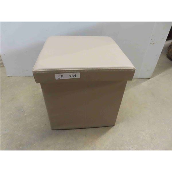 Ottoman with Top Lid for Storage 15''x  15''x  