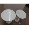Image 2 : 2 Funky Stands 27'' H x 19'' Across with Glass 