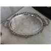 Image 2 : Silver Plated Tray , Pitcher , Serving Dishes,