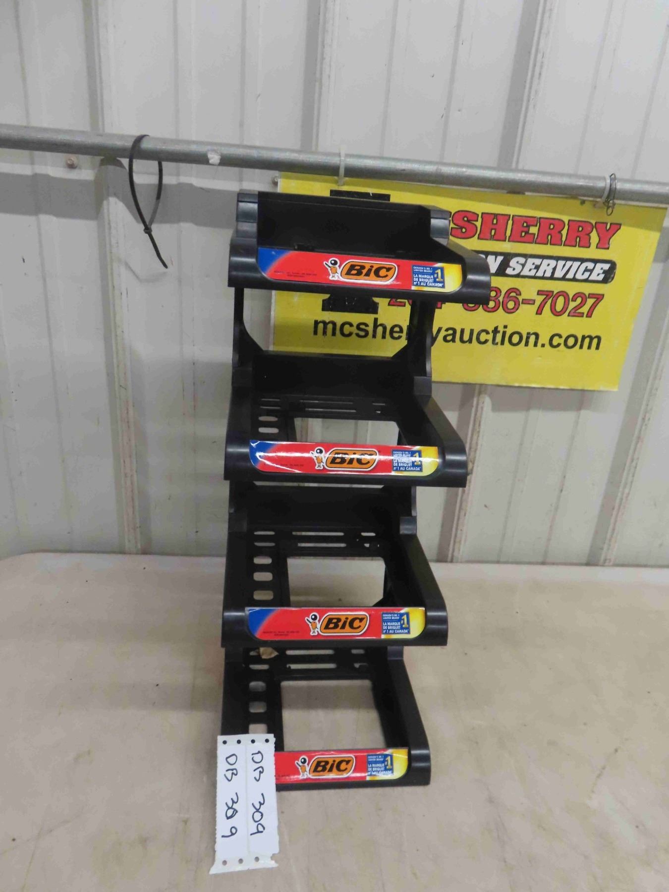 Bic Lighter Store Counter Display Rack