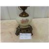 Image 2 : Table Electric Lamp with Shade and Chimney 