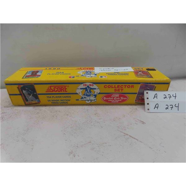 1990 Score Basbeall Collector Set Factory Sealed 