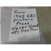 Image 2 : Rare 1943 HBC Printers Press Winnipeg Free Press 