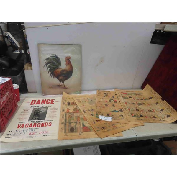 Winnipeg Free Press + Tribune Comic Pages November 1928