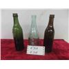 Image 1 : 3 Rare Bottles : Stanley, McDonach, Sheas, Green Blackwoods 