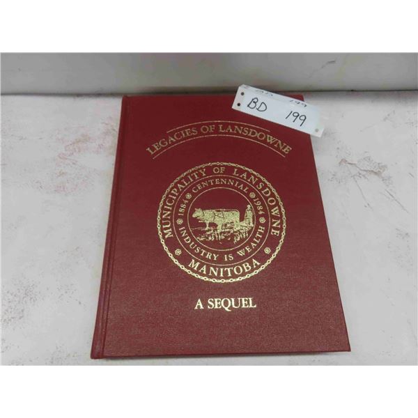 Vintage Lansdowne Manitoba Hardcover Town History Book