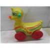 Image 6 : Vintage Regal Plastic Duck Blow Mold Ride on Toy 17'' Tall x 