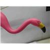 Image 4 : Vintage Pink Flamingo Blow Mold Lawn Ornament. Transconas 