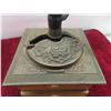 Image 2 : Antique Coffee Grinder Wood/Cast Iron Construction. Works! 