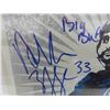 Image 5 : Framed, Autographed Dustin Byfuglien Poster, Inscribed