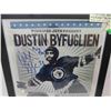 Image 6 : Framed, Autographed Dustin Byfuglien Poster, Inscribed