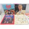 Image 2 : Vintage Music Lot: Beatles Poster Mounted on Board, Bowie