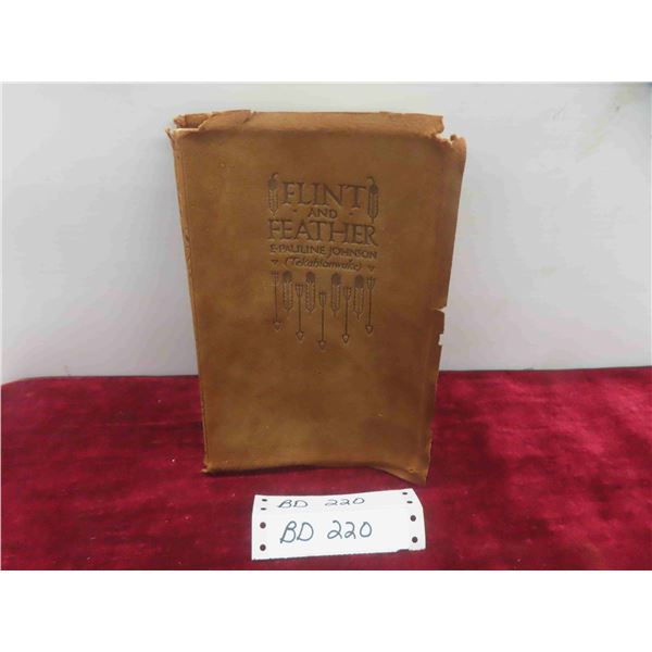 1924 Leatherbound First Nations Author Pauline Johnson