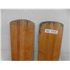Image 2 : Pair of 5ft Wood Paddles by North Cumberland Paddle Co. Hastings